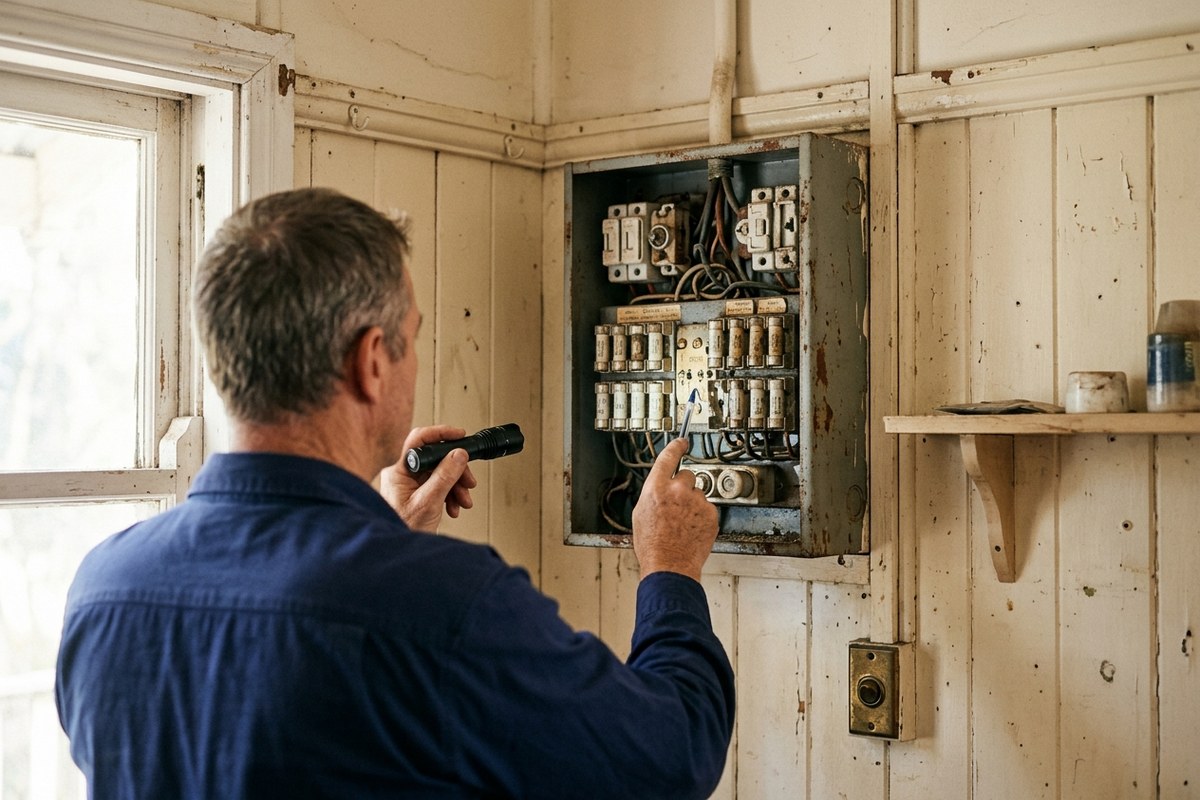 Wiring an Older Woy Woy Cottage: What Character Homes Need