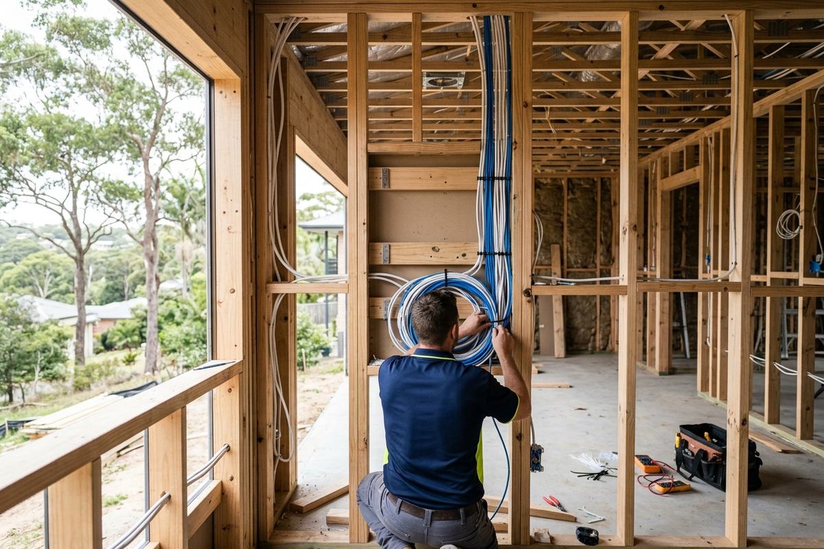 Wiring a Smart Home in Woy Woy: What to Plan Before the Walls Close Up